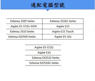 筆記本電池適用於宏碁acer  AL14A32 Aspire E1-571 E5-421 E15 E5-572