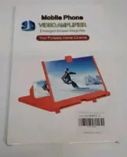3D HD 12" Mobile Phone Screen Magnifier Video Amplifier Smartphone Stand