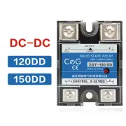 Solid State Relay Single Phase JGX DC Control DC Heat Sink 5-220VDC 120A 150A