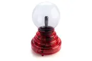 MDI Plasma Ball Touch Lamp Home/Office Desk Night Light Decor 3in Red Base