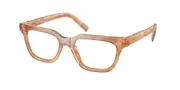 Miu Miu MU07XV 13U1O1 Women’s Glasses Tortoiseshell Size 53 - Private Health Rebate - Blue Light Block Available