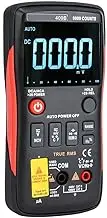 Digital Multimeter Testing Instrument, RICHMETERS RM409B True RMS Digital Multimeter Voltage Test Meter, Digital Multimeter 9999 Counts