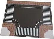 TENOL 1/64 Highway Scene Model Model Building Background Diorama,Underground Garage, Pad,Diecast Car Garage Parking Lot Mat, Style C