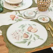 Pear Blossom Cork Placemat Set of 6 [MUSLPEAPPW25]