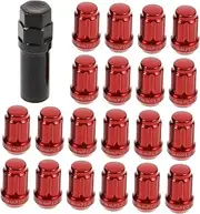 GLEAVI 20pcs Car Wheel Lug Nut Hub Caps for Vehicle Tire Easy to Install Stylish Design Car Exterior Appearance