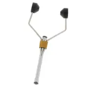 Silver Stainless Steel Ceramic Bobbin Holder for Fly Tying with Strong Grip