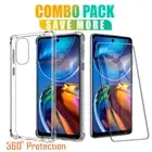 For Motorola Moto E32 G53 G62 5G G82 G22 Soft Clear Case Shockproof Tough Cover