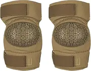 Industries AltaCONTOUR 360 Elbow Pads Foam Rubber Cap AltaGRIP Coyote