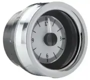 Dakota Digital 58-62 Corvette Silver Clock w/Red LED For VHXVLC-58C-VET-S-R (for: Chevrolet)