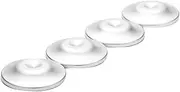 domoi 4PCS Amplifier Speaker Feet Spikes Pads Accessories Speakers Amplifier Recorder Feet Pad Silver