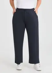 [Virtuelle] Taking Shape Modal Wide Leg Trackpant Size 26 in Steel - Plus Size Women's Clothing Steel