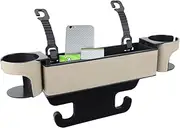 Car Backseat Organizers,Seat Back Organizer Drink Holder - Multifunctional Storage Organizer Seat Crevice Filler, Car Cup Holder Backseat Car Organizer