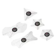 5pcs 0.1mm Ultra Thin Stainless Steel Flat Blade Curved Spudger Pry Opening Tool