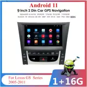 9" Car Stereo Radio GPS FM For Lexus GS GS300 GS350 GS430 GS450 GS460 2005-2011