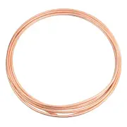 Copper Tube Refrigeration Tubing 3/8" OD x 5/16" ID x 19.7Ft Seamless Round Pipe