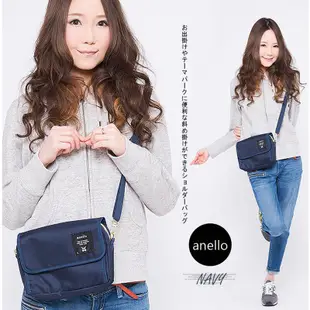日本人氣商品 Anello高密度尼龍 側背包-2色 (7.3折)