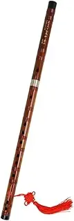 Vaguelly Beginner's Bamboo Flute Durable Practical Traditional Chinese Wood Flute