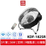 中央牌 18吋DC節能內旋循環桌扇 KDF-182SR