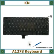 New Portuguese Keyboard + Screw For Macbook Pro 13" A1278 Portugal 2009 - 2012