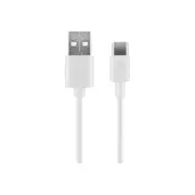 Goobay USB-A to USB-C Cable 1m for Smartphones/Tablets/Laptops - White
