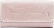 [FRYE] Melissa Continental Snap Leather Wallet, Mushroom, One Size