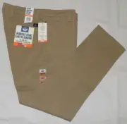 DOCKERS Men's Workday Khaki Slim Fit Pants Khaki 34X32 New