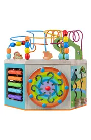 Teamson Kids Prewschool Play Lab 7-in-1 Large Wooden Activity Station in Assorted at Nordstrom One Size