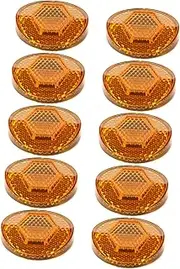 Stay Seen at Night: 10pcs Bike Bicycle Tail Light Reflectors Night Riding Safety Waterproof for Cycling
