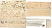 zolyet DIY Ship Assembly Model Kits Wooden Sailing Boat Scale Model Decoration Toys s for Adults DIY Ship Assembly Model Kits