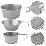 Portable Stainless Steel Camping Cup Tableware Bowl for Outdoor Adventure Hiking
