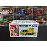 (含膠盒) TOMICA TOMY NO.26 26 ISUZU ELF SIGN CAR 道路公團 標識車 工程車