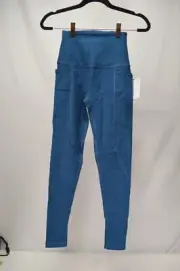 NWT Beyond Yoga Spacedye Equipped Pocket Midi Celestial Blue Leggings Size XS