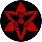 Naruto Mangekyo Sharingan Sasuke Anime Logo Decal Vinyl Sticker