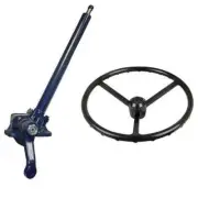 Steering Box Assembly with Wheel & Cap Fits Kubota L175 L185 L225 L245