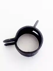 Chevrolet 3/8" .38 Gas Hose Black Pinch Spring Clip Clamp Fuel Pump Sender NOS (for: Chevrolet)