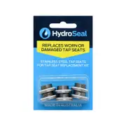 HydroSeal Stainless Steel Replacement Tap Seats And Washers - 6 Pack