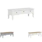 TV Cabinet Living Room Entertainment Centre TV Stand Solid Pinewood MDF vidaXL