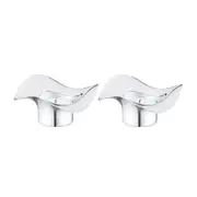 Georg Jensen Cobra Tealights Holder (Set of 2)