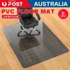 Black Chair Mat Carpet Hard Floor Protectors PVC Home Office Room Computer Mats