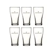 Crown Nucleated Headmaster Beer Conical Glasses 285ml - Set of 48