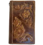 Genuine Leather case for Iphone 16e 14 13 15 16 Pro Max Wallet Book Decorated