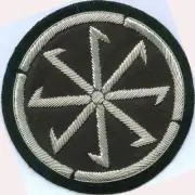 Secret Pagan Norse Nordic Viking Magic Rune Sigil Occult Symbol Sun Patch War Z