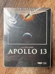 Apollo 13 w. Steelbook (4K UHD + Blu-ray, 1995, EU Import, Region Free) *NEW*