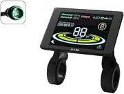 KGDSFG Electric Bicycle Display H-100 LCD Display Control 24V - 72V Speed Meter 5pin Speedometer Waterproof Connector