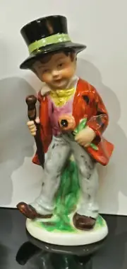 9924010-ds Porcelain Figurine Bertram Boy Costume Wagner&Apel H14cm