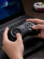 8BITDO八位堂M30藍牙版手柄 無線手機PC電腦任天堂NS通用SWITCH LITE游戲機STEAM電視世嘉MD街霸動作格斗連發-朵朵雜貨店