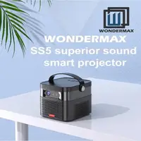 在飛比找momo購物網優惠-【Wondermax】SS5音質系智慧型高亮度投影機(Won