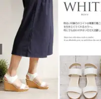在飛比找Yahoo!奇摩拍賣優惠-日本製partir d‘abord 7.5cm 厚底 女涼鞋