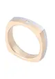 LITZ 18K White Gold & Rose Gold Diamond Men Ring PJ-MS011M