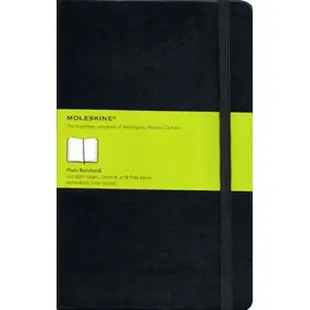 MOLESKINE經典素面筆記本/黑240/L